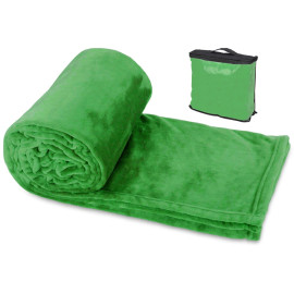 Плед Тедди, зеленый