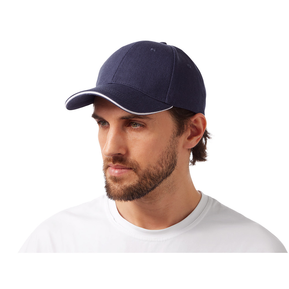 Бейсболка Cancun, темно-синий/белый