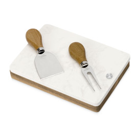 Набор ножей для сыра Fontina, акация и искусственный мрамор Набор ножей для сыра Fontina, акация и искусственный мрамор