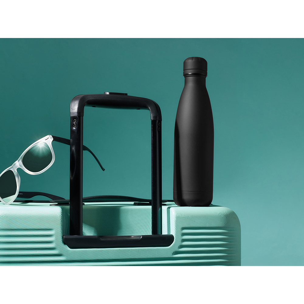 Вакуумная термобутылка Vacuum bottle C1, soft touch, 500 мл, черный