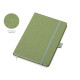 Блокнот А5 Snow Hard твердая обложка, 80 листов 70 гр/м2, зеленый