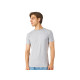 Футболка HD Fit короткий рукав с эластаном, мужская, серый меланж Футболка HD Fit короткий рукав с эластаном, мужская, серый меланж