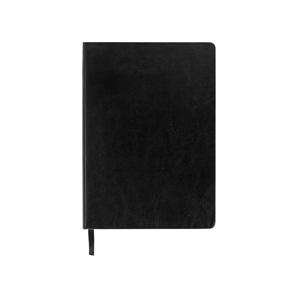 Блокнот А5 Fabrizio, 80 листов, цветной срез, черный