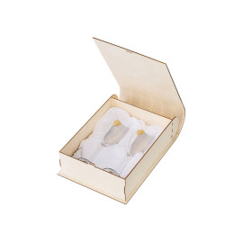 Набор бокалов для шампанского За Россию Chinelli в деревянной коробке Набор бокалов для шампанского За Россию Chinelli в деревянной коробке