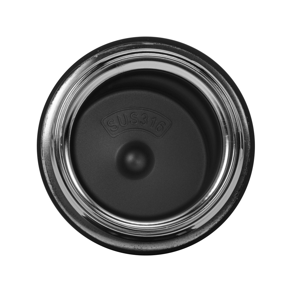 Термос с индикатором температуры Module, 360 мл, черный