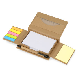 Канцелярский набор для записей Stick box, натуральный Канцелярский набор для записей Stick box, натуральный