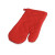 Хлопковая рукавица, красный