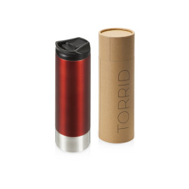 Герметичная термокружка c двойными стенками и медным слоем Torrid, 470 мл, темно-красный