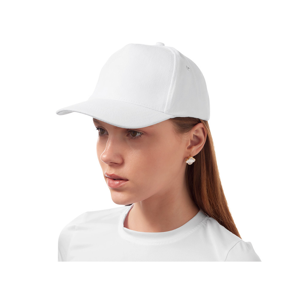 Бейсболка Florida 350 5-панельная, белый