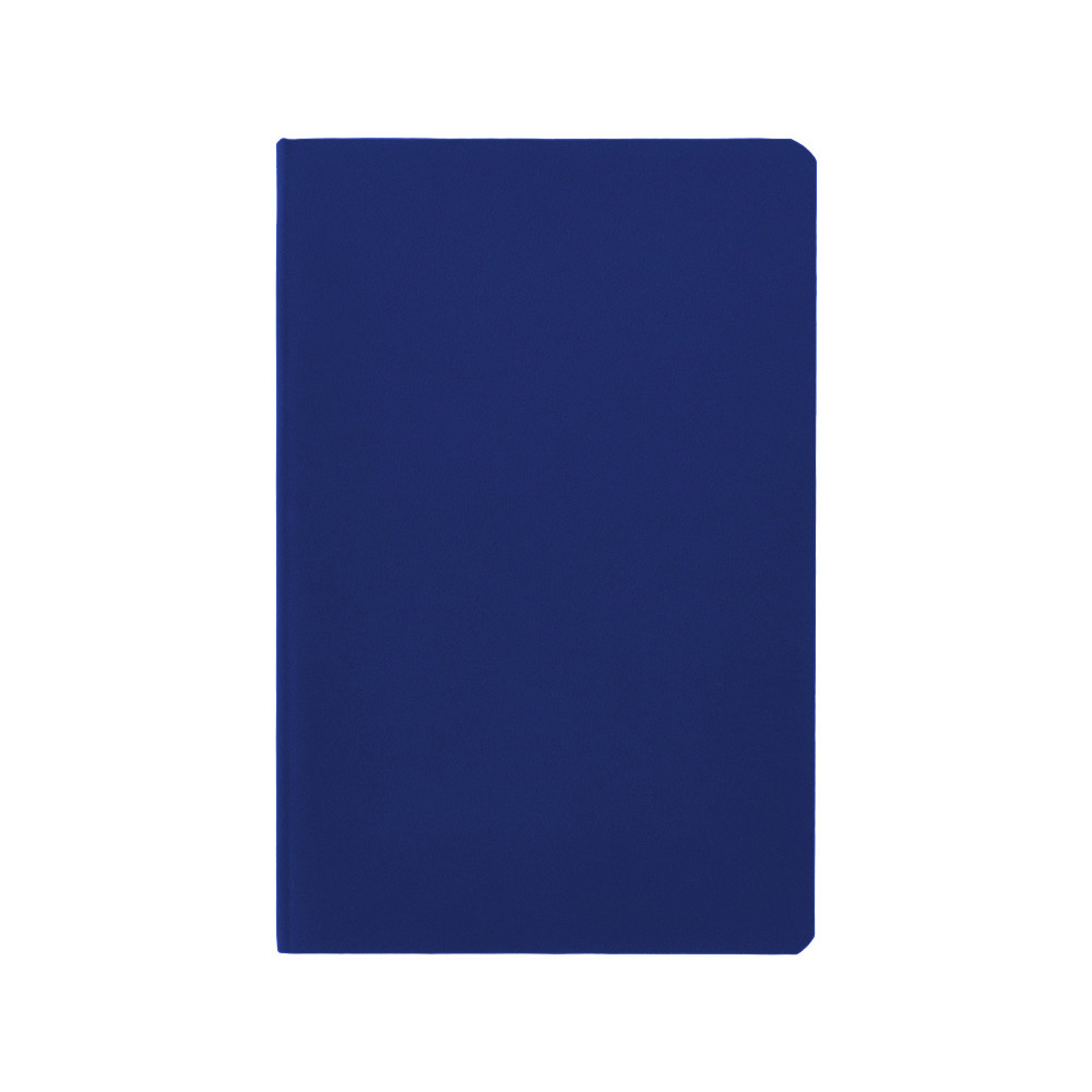 Блокнот Softy 2.0, гибкая обложка A6, 80 листов, синий