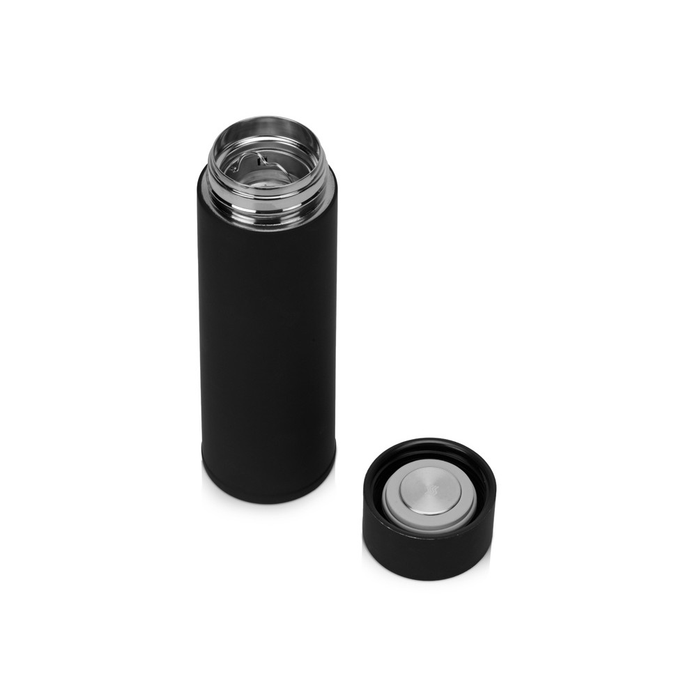 Термос с индикатором температуры Module, 360 мл, черный