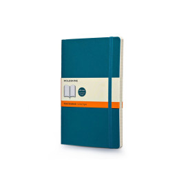 Записная книжка Moleskine Classic Soft (в линейку), Large (13х21см), бирюзовый Записная книжка Moleskine Classic Soft (в линейку), Large (13х21см), бирюзовый