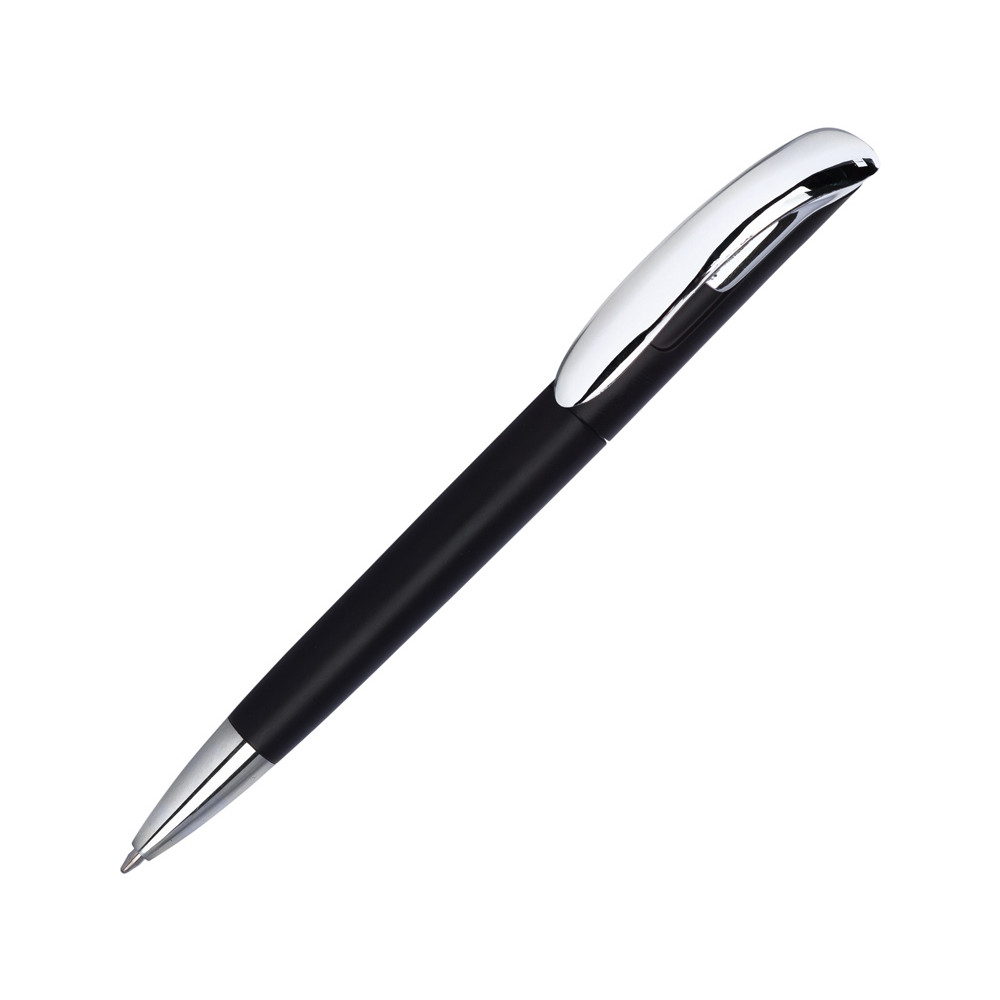 Ручка шариковая Нормандия черный металлик