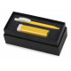 Подарочный набор White top с ручкой и зарядным устройством, желтый