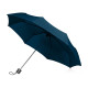 Зонт складной Columbus, механический, 3 сложения, с чехлом, темно-синий