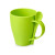 Пшеничная кружка Nina с ложкой, 300ml зеленое яблоко 375C Пшеничная кружка Nina с ложкой, 300ml зеленое яблоко 375C