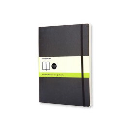Записная книжка Moleskine Classic Soft (нелинованный), Хlarge (19х25 см), черный Записная книжка Moleskine Classic Soft (нелинованный), Хlarge (19х25 см), черный