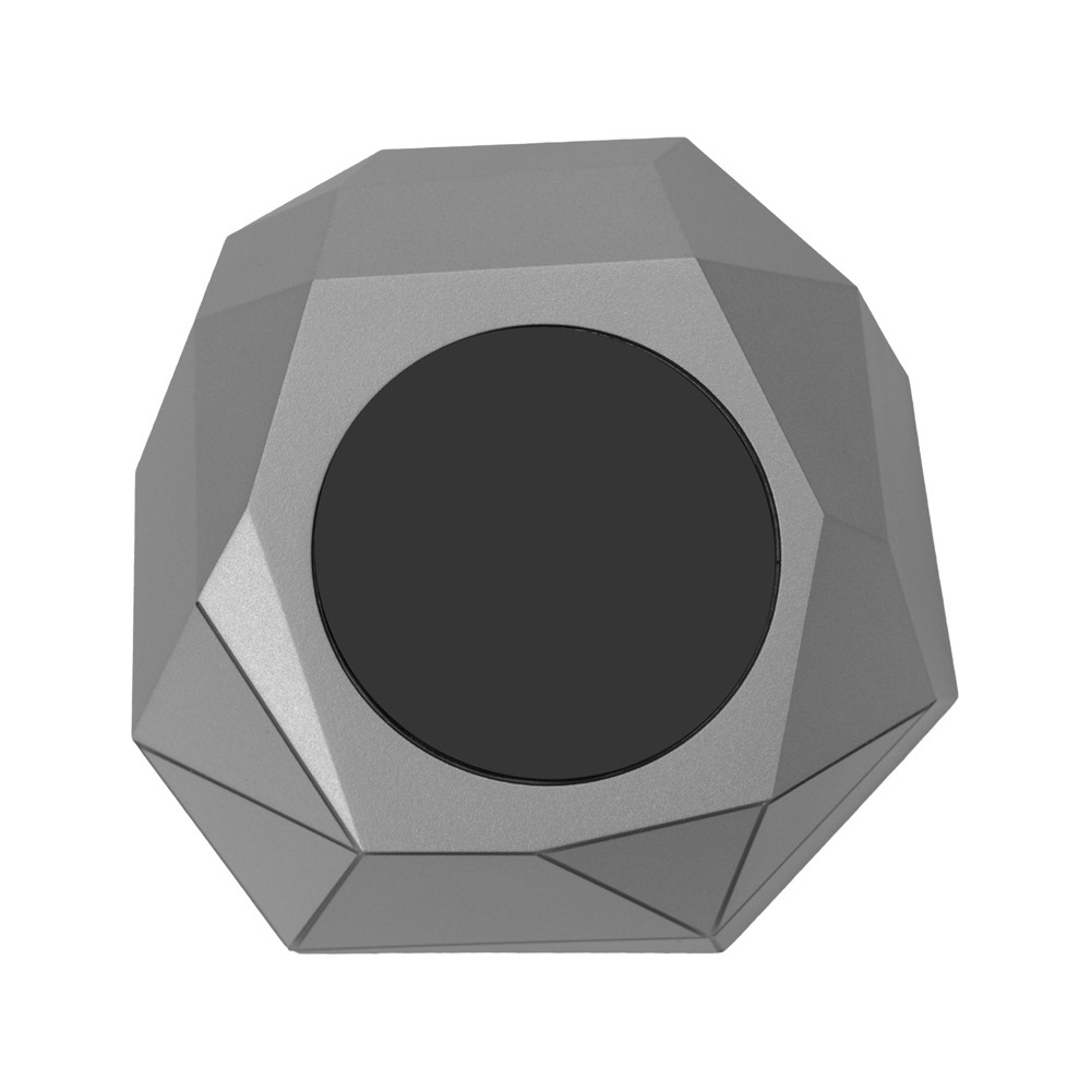 Док-станция Geo Dock с быстрой беспроводной зарядкой, серебристый с синей подсветкой. XOOPAR