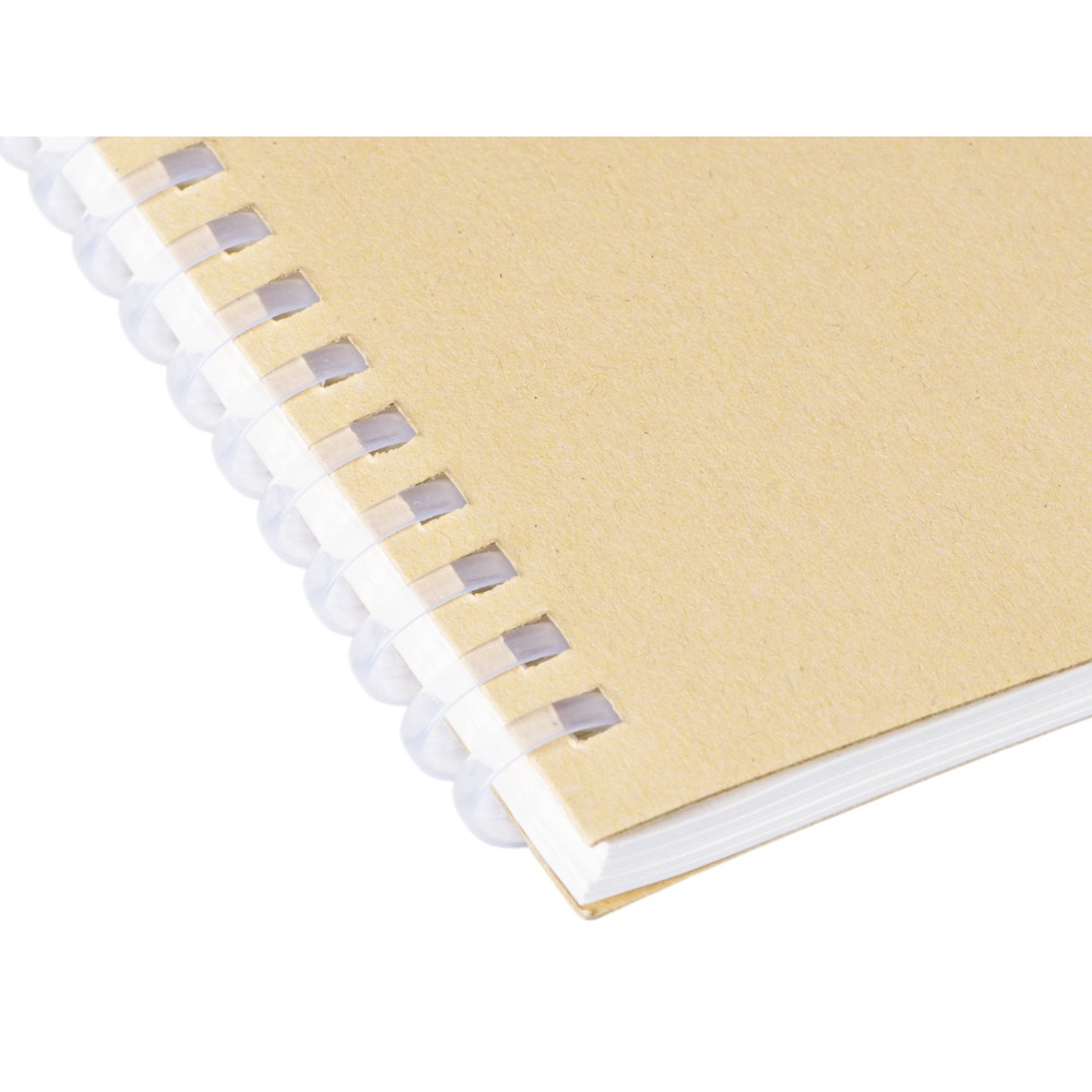 Блокнот на мягкой спирали А6 Sahara, 60 листов 70 гр/м2, натуральный