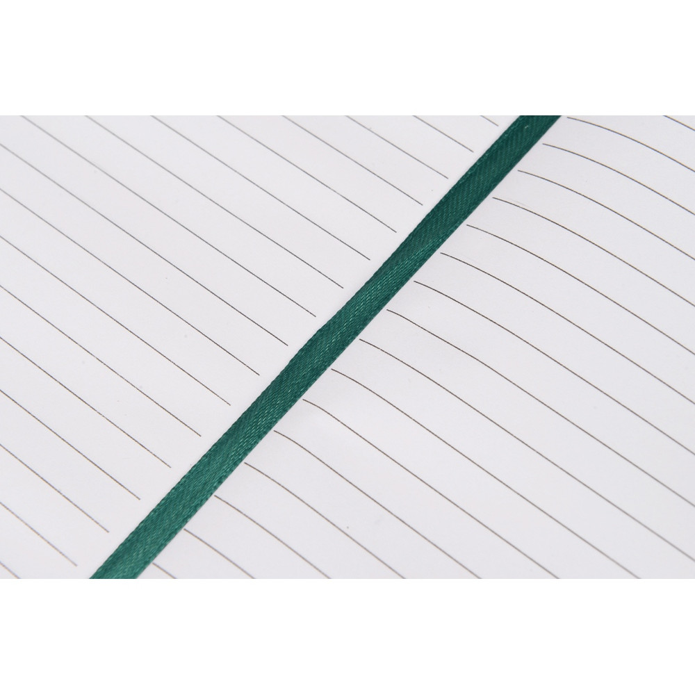 Блокнот A5 Horsens с шариковой ручкой-стилусом, зеленый