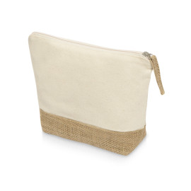 Косметичка Jute из хлопка и джута, натуральный Косметичка Jute из хлопка и джута, натуральный