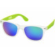 Солнцезащитные очки California, бесцветный полупрозрачный/лайм