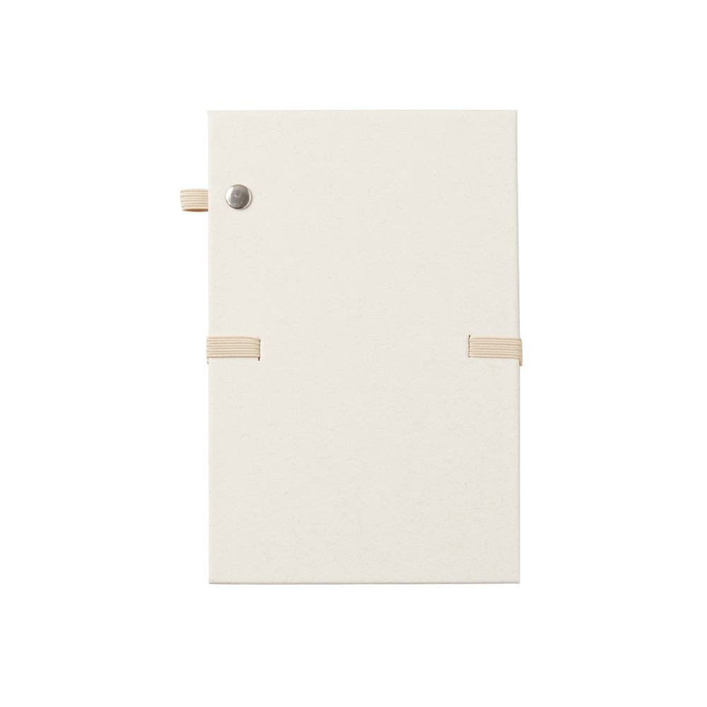 Блокнот с подставкой для телефона из пробки Milky S, молочно-белый