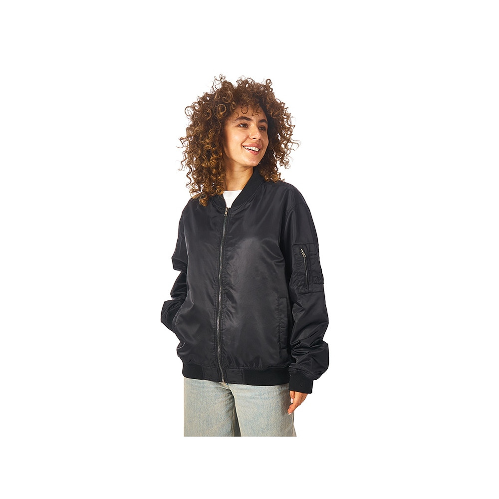 Куртка бомбер Antwerpen унисекс, черный