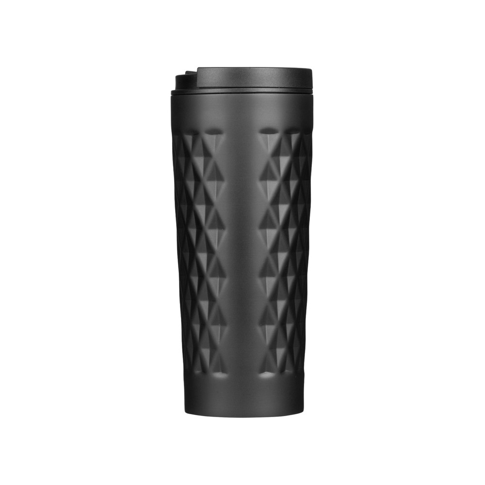 Герметичная вакуумная термокружка Matrix,450 мл, черный