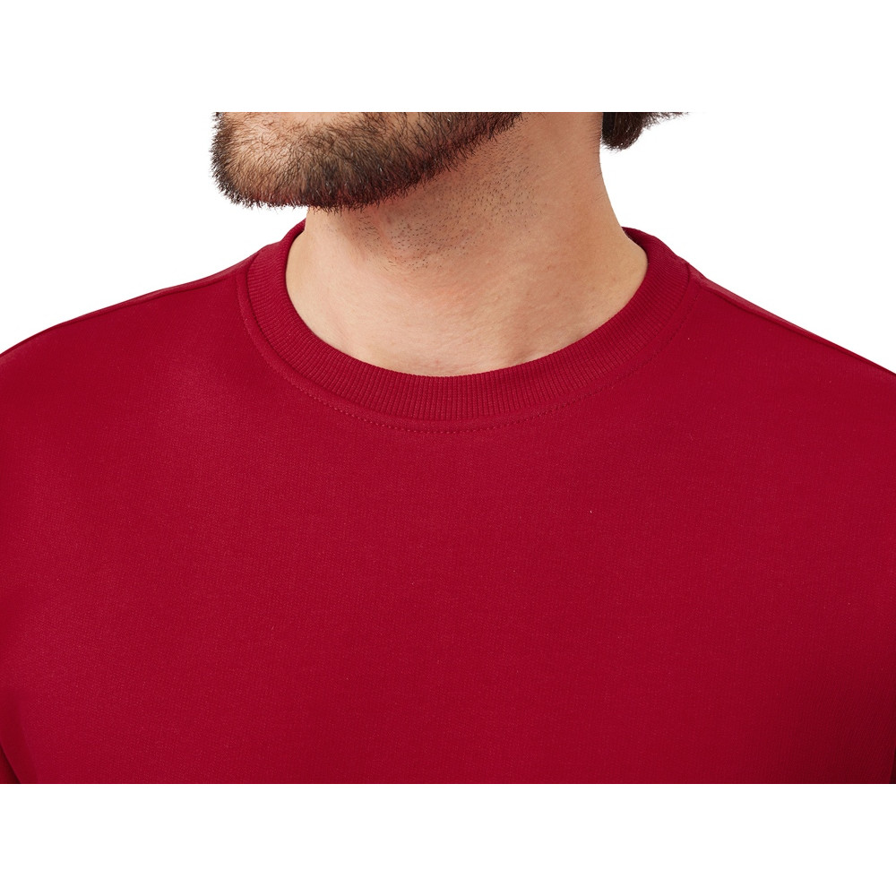 Футболка из френч терри Warsaw унисекс 220гр, красный