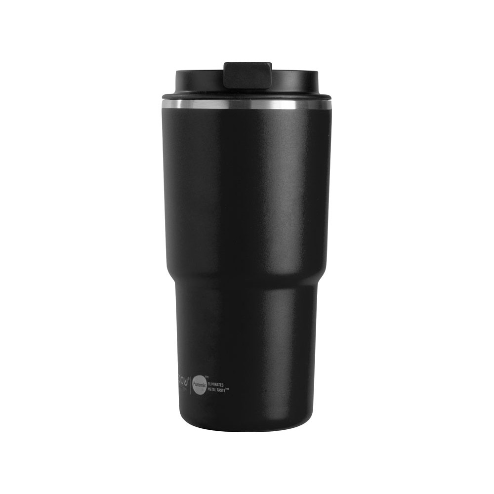 Вакуумная термокружка с керамическим покрытием Pick-Up, 650 мл, черный