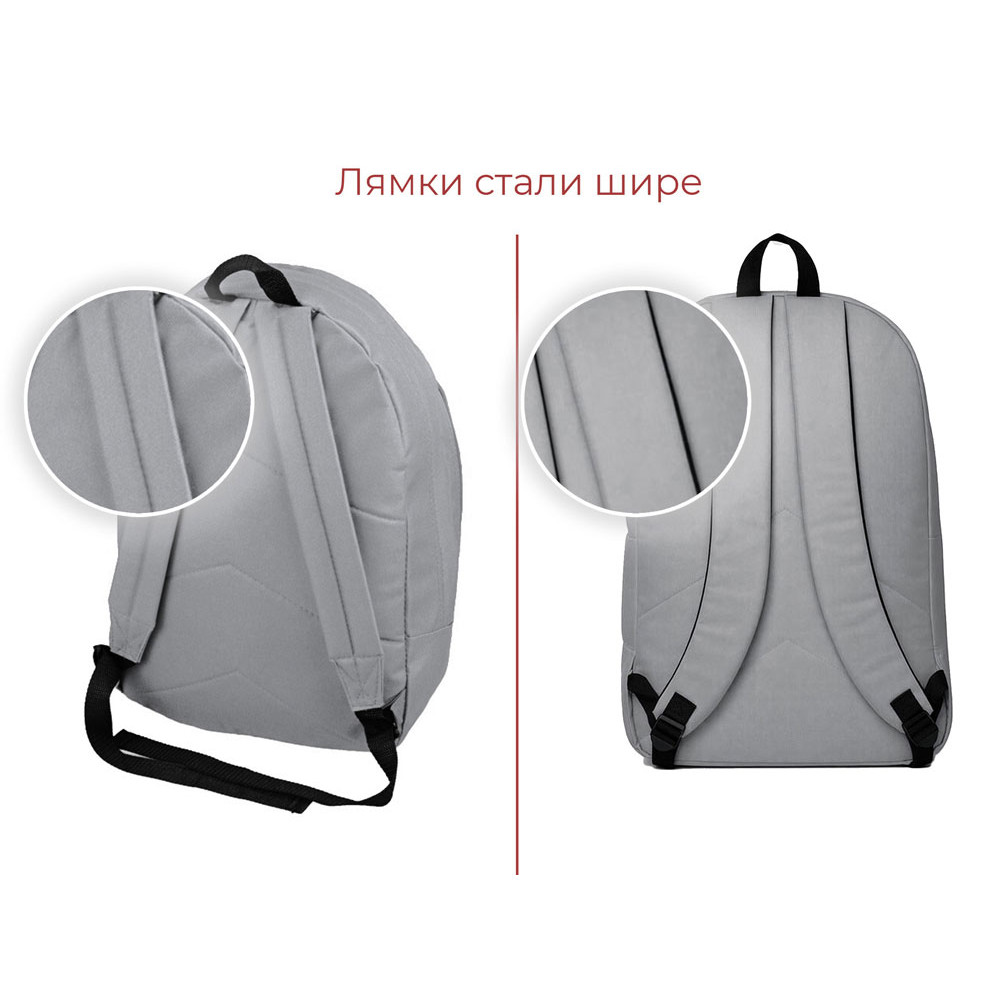 Рюкзак Рэнди, серый