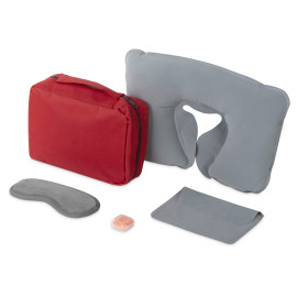 Набор для путешествий Comfy Flight, красный Набор для путешествий Comfy Flight, красный