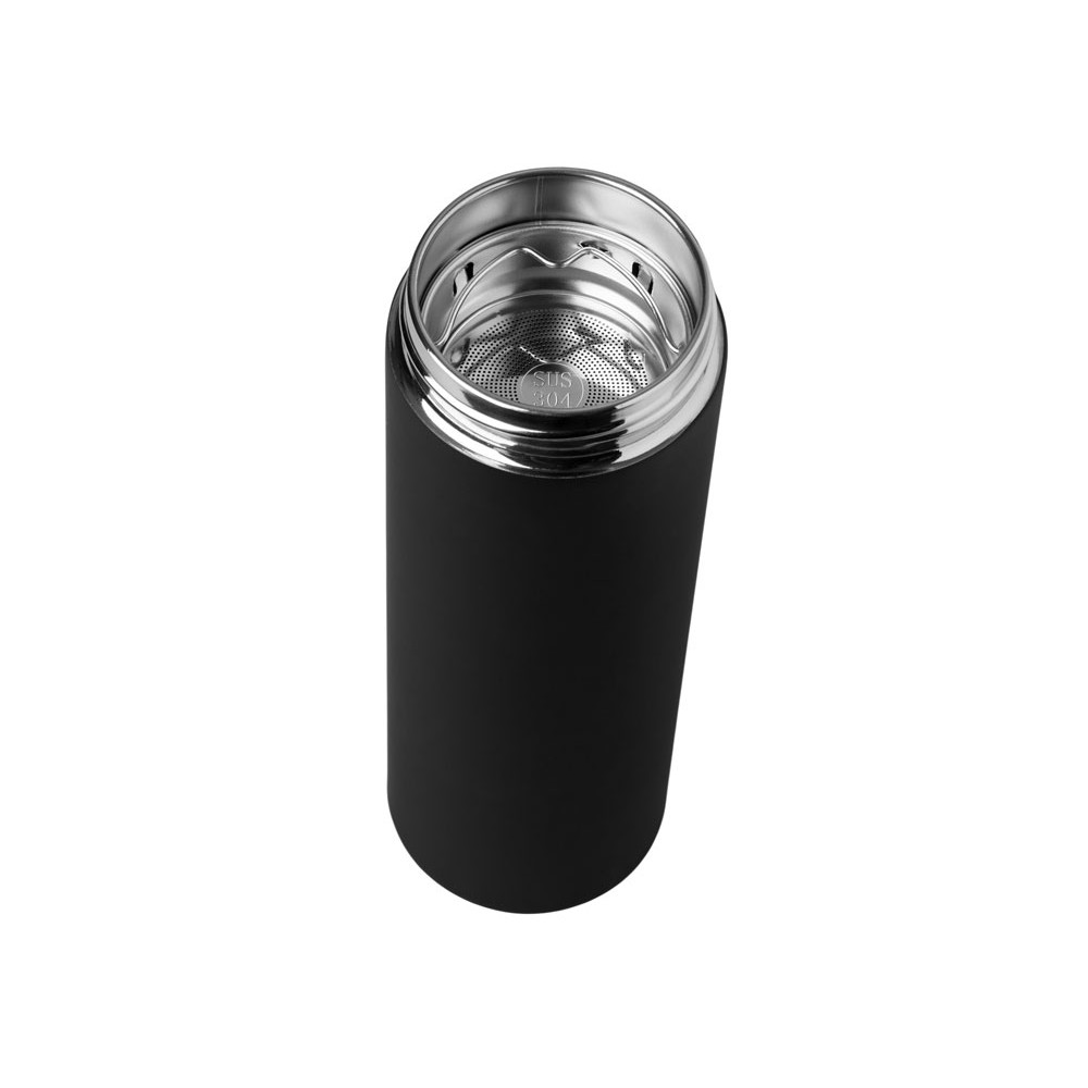 Вакуумный термос Vacuum Flask C1, soft touch, 420мл, черный