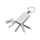 Мультитул-брелок 5-в-1 Badge, серебристый