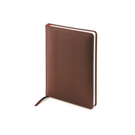 Ежедневник А5 недатированный Leader, коричневый