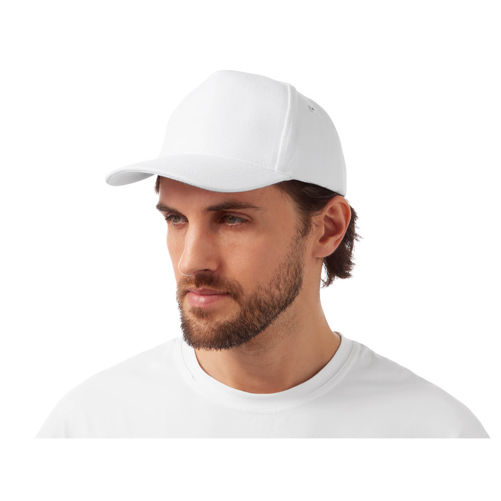 Бейсболка Florida 350 5-панельная, белый