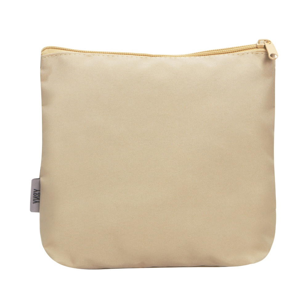 Органайзер для электроники и проводов Amalia из полиэстера 300D с подкладкой, бежевый