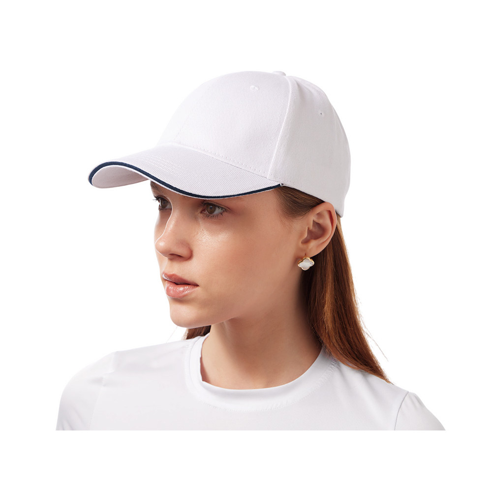 Бейсболка Cancun, белый/темно-синий