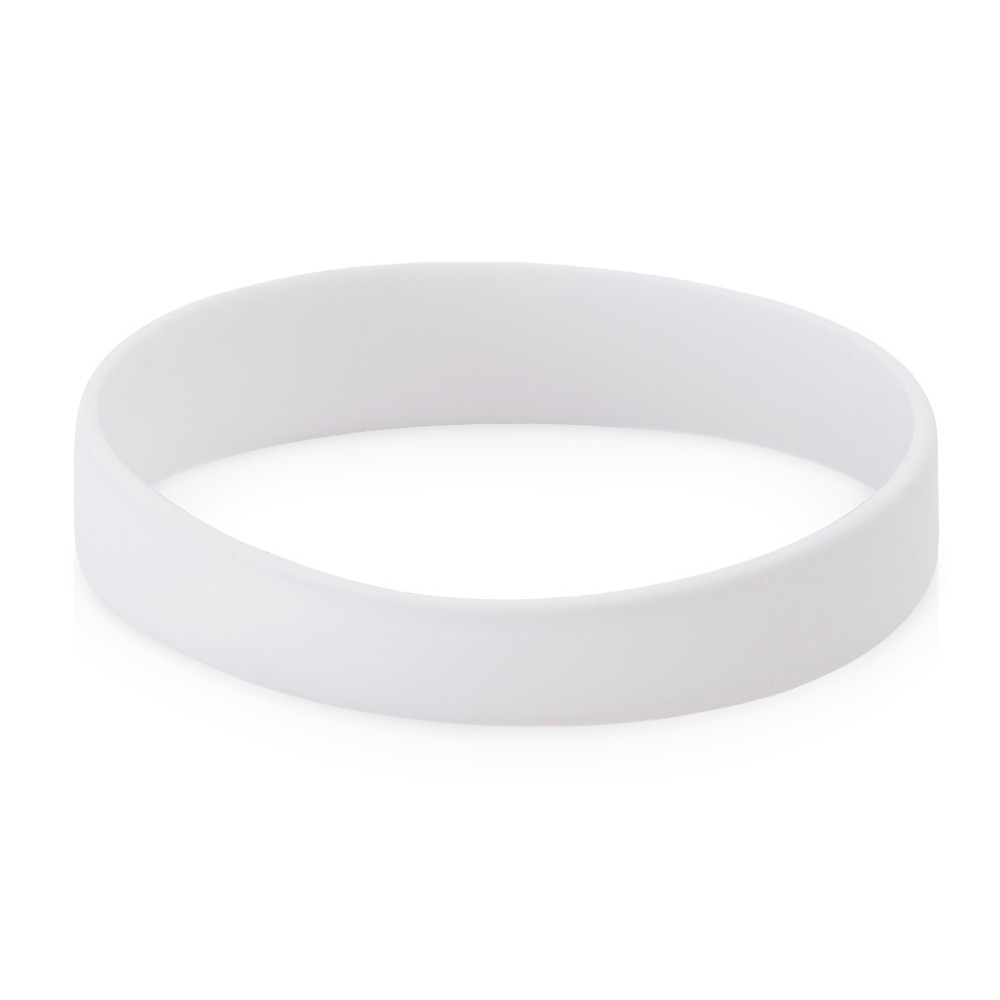 Силиконовый браслет Forest 202*12 мм, белый