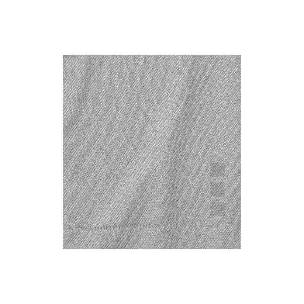 Calgary мужская футболка-поло с коротким рукавом, серый меланж