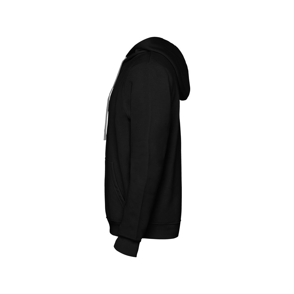 Толстовка с капюшоном Urban мужская, черный/серый, цвет черный