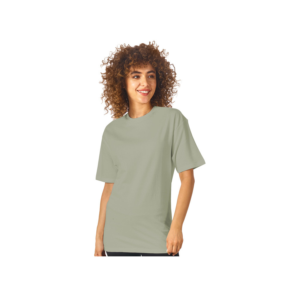 Футболка из френч терри Warsaw унисекс 220гр, оливковый