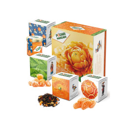 Подарочный набор с чаем и сладостями ПодариМандари