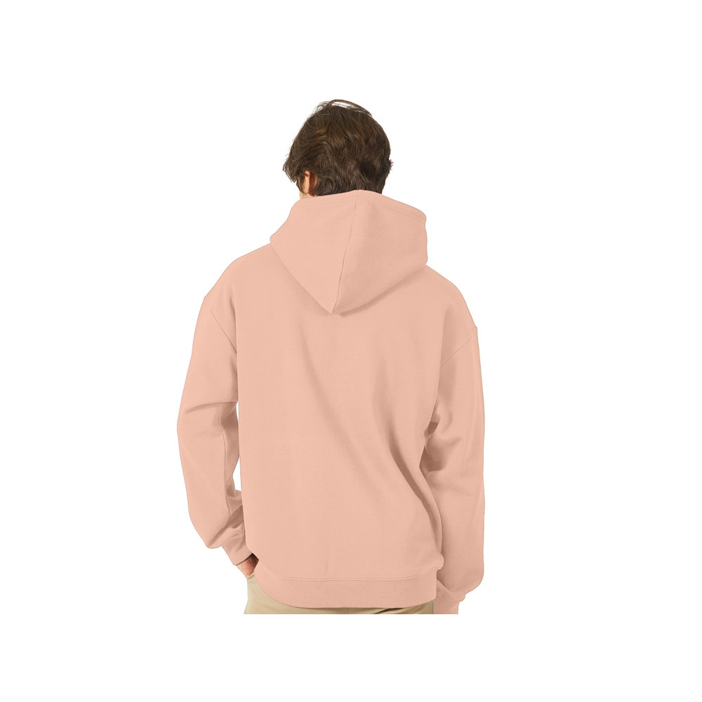 Толстовка с капюшоном оверсайз Berlin унисекс, лосось