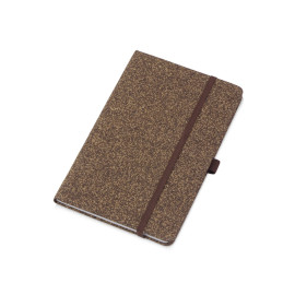 Блокнот из кофейных зерен А5 Coffee notes, твердая обложка, 80 листов 70 гр/м2 белой бумаги, кофейный Блокнот из кофейных зерен А5 Coffee notes, твердая обложка, 80 листов 70 гр/м2 белой бумаги, кофейный