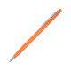 Ручка-стилус металлическая шариковая Jucy, оранжевый