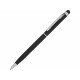 Ручка-стилус шариковая Jucy Soft с покрытием soft touch, черный