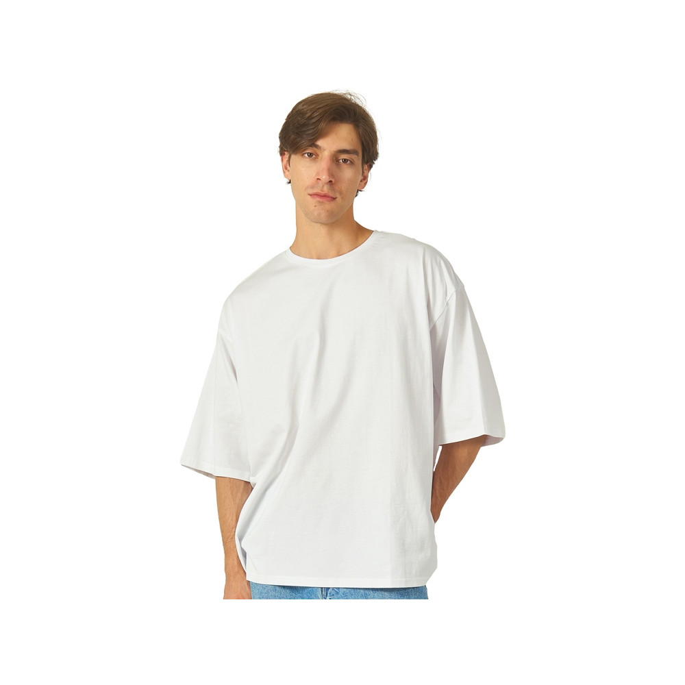 Футболка Berlin к/р оверсайз, 100% хлопок, 180гр, молочный, цвет молочный