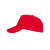 Бейсболка Uranus унисекс, красный